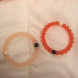 two lokai bracelets. both for $8